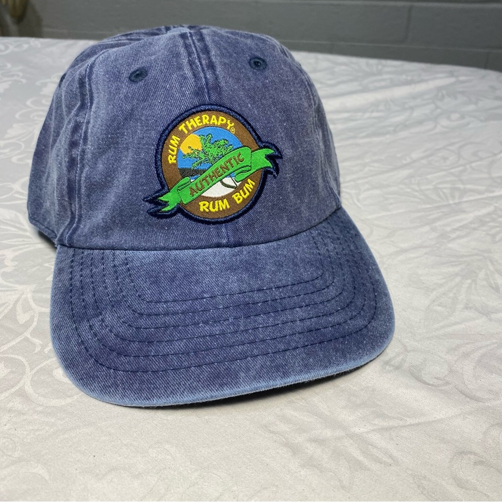 Matching Hat Rum Lovers Group Vacation Lot Bulk Baseball Cap Blue Bacardi Malibu